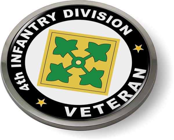 4th Infantry Division Veteran Emblem